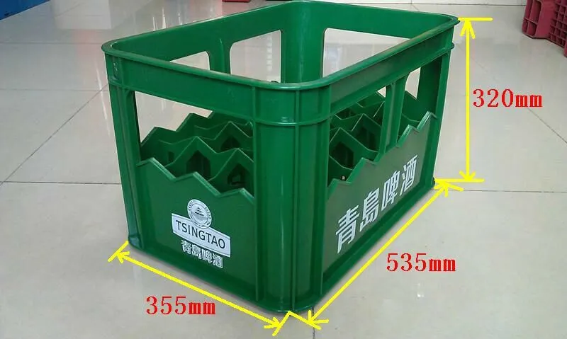 プラスチック ビール瓶の箱型